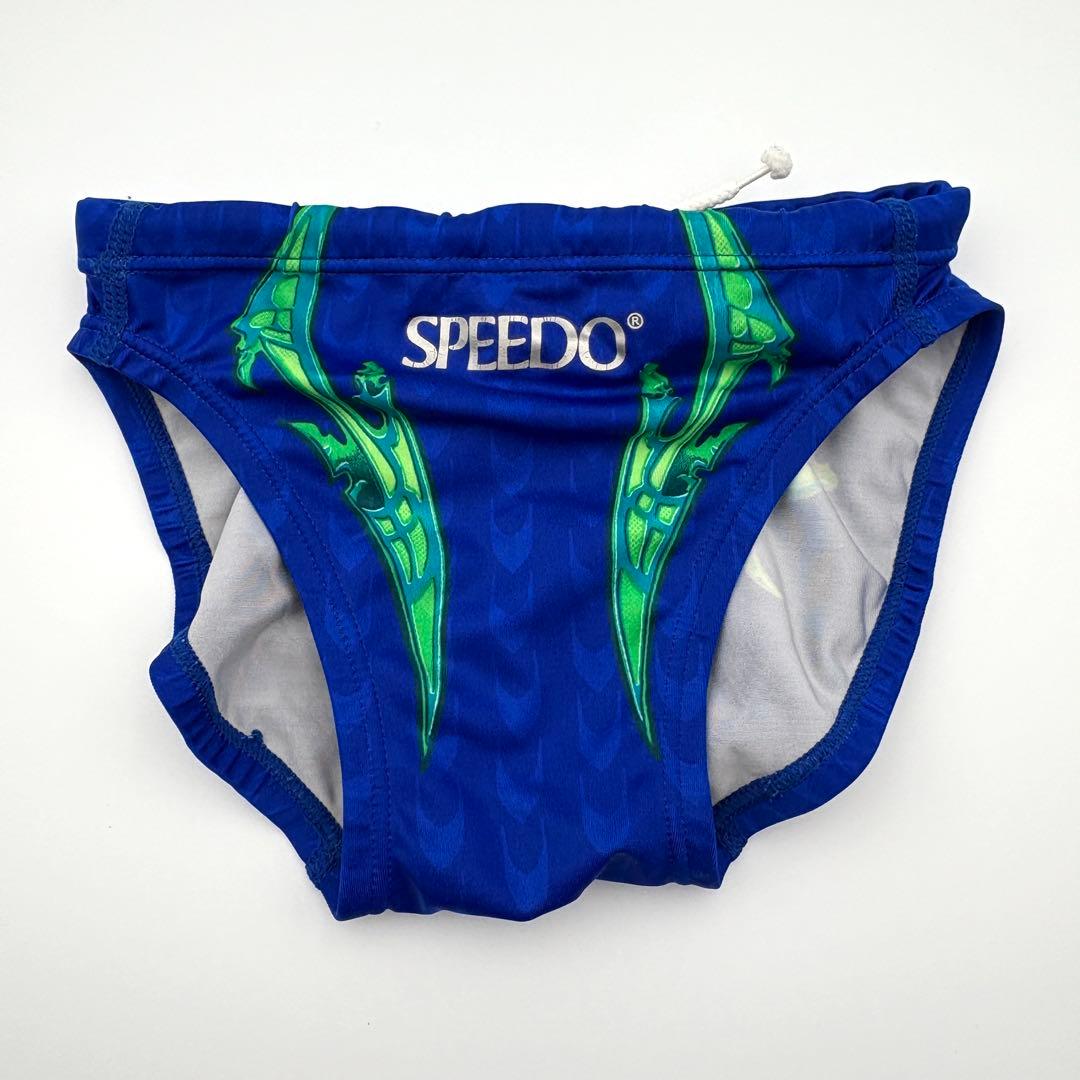 SPEEDO 競泳水着 青 グリーン