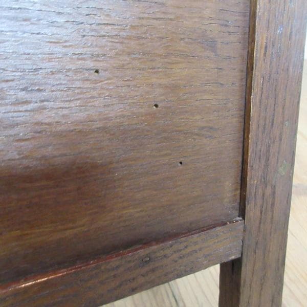 イギリス アンティーク 家具 マガジンラック 新聞/雑誌/楽譜入れ 6037e