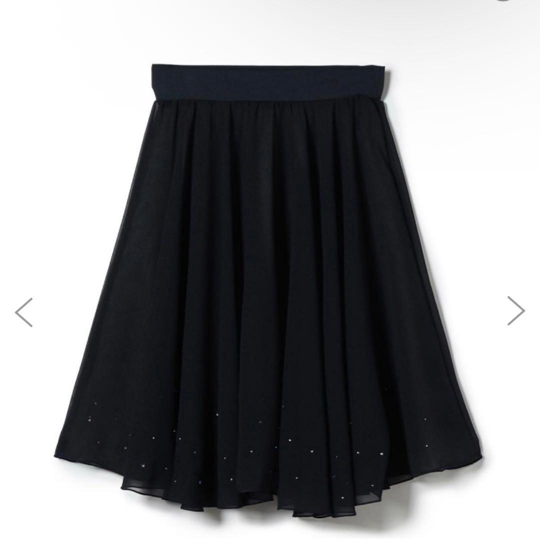 チャコット スワロフスキー コラボ スカート
