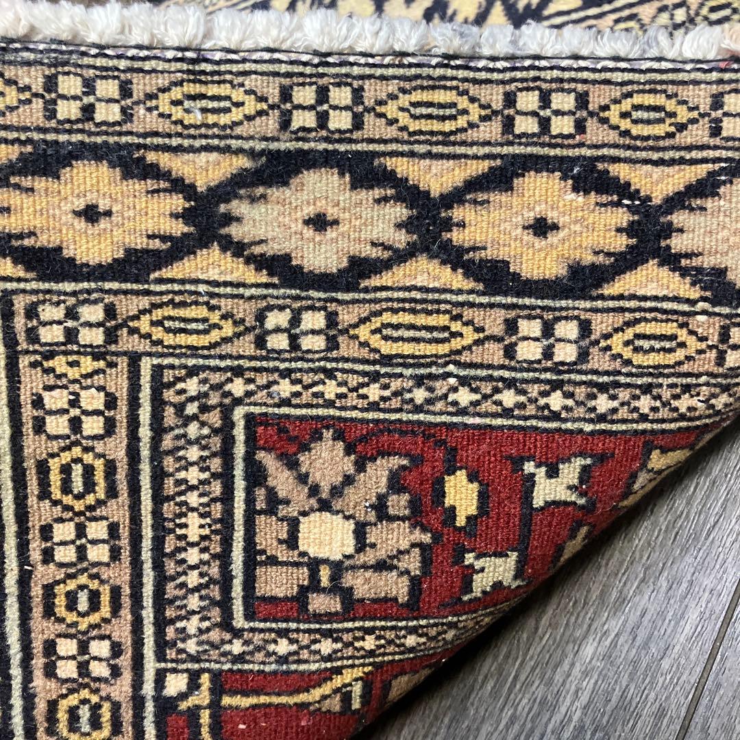 トライバルラグ手織り絨毯カシミリヤンヴィンテージ ラグアンテイークメヘラビラグ