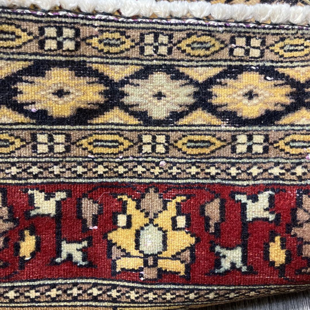 トライバルラグ手織り絨毯カシミリヤンヴィンテージ ラグアンテイークメヘラビラグ