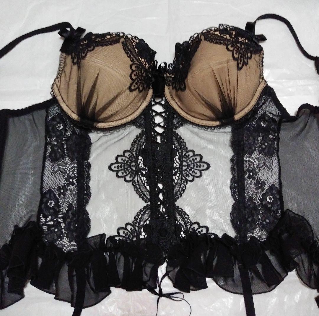 axami アクサミ ランジェリー ビスチェ スリーインワン コルセット E75