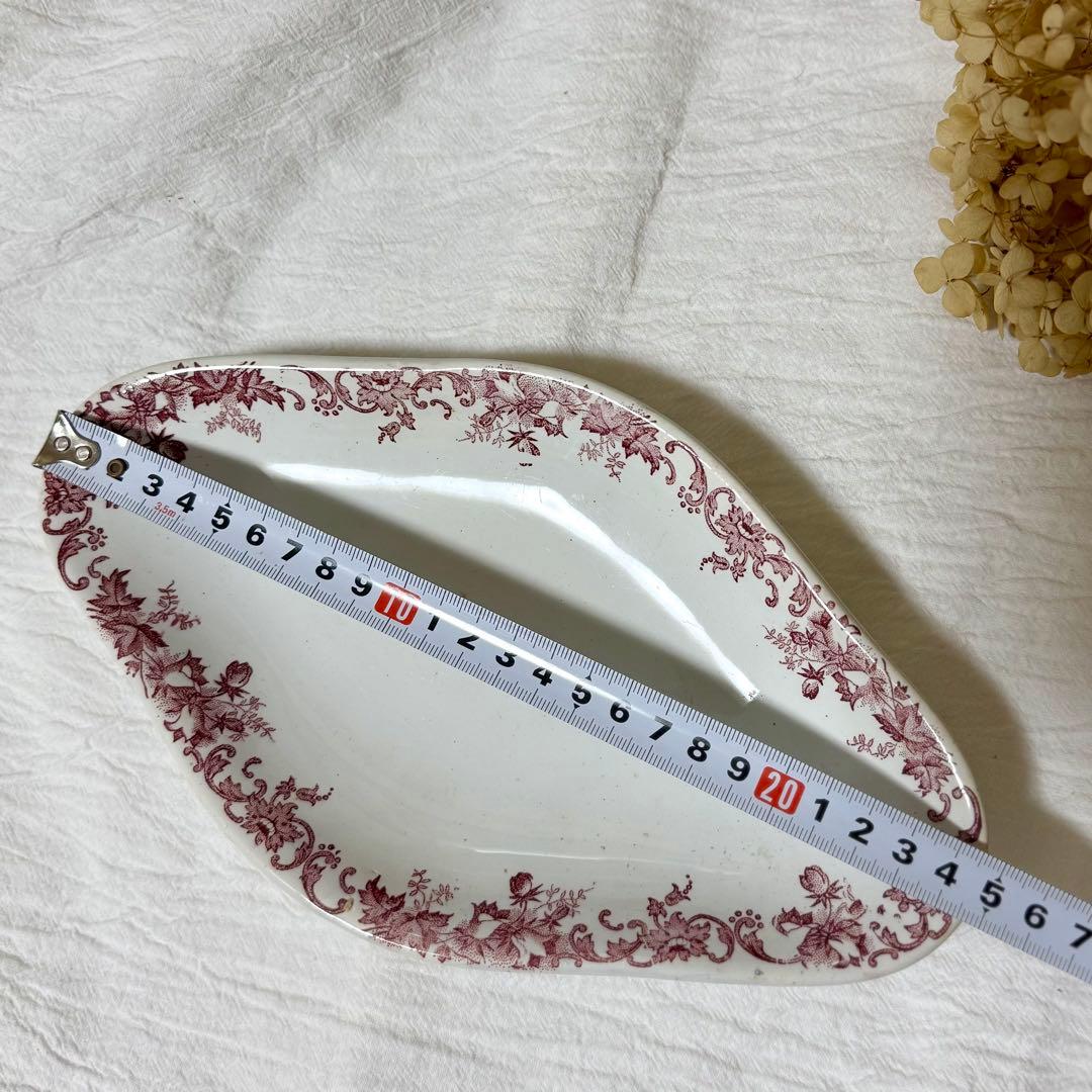 フランスアンティーク　ラヴィエ　プレート　お皿　蚤の市