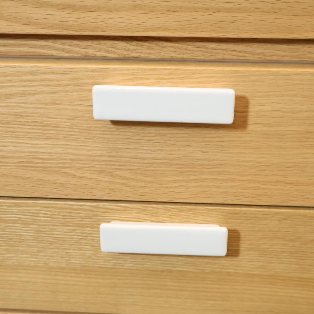 モモナチュラル HOLM ホルム オーク材 食器棚 レンジボード キッチン収納