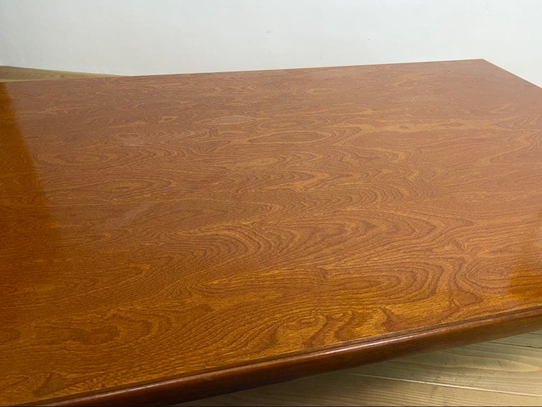 座卓　テーブル　折りたたみ　木製　横幅 約121㎝　2A024　レトロ