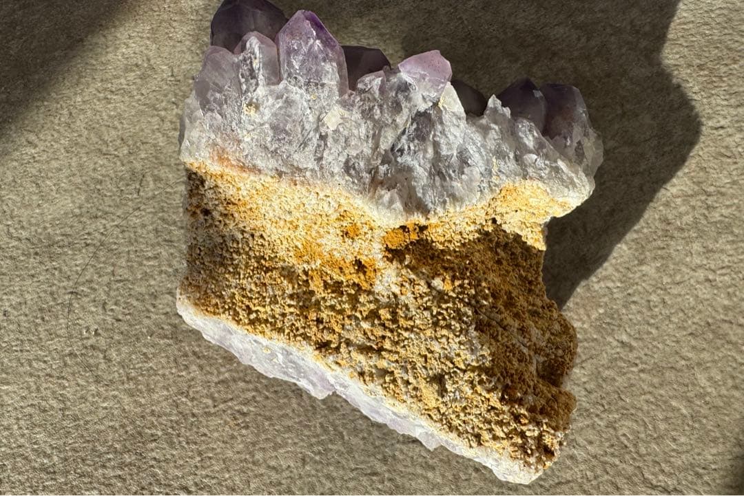 ザンビア産　希少　アメジスト　フラワー　クラスター　開運水晶