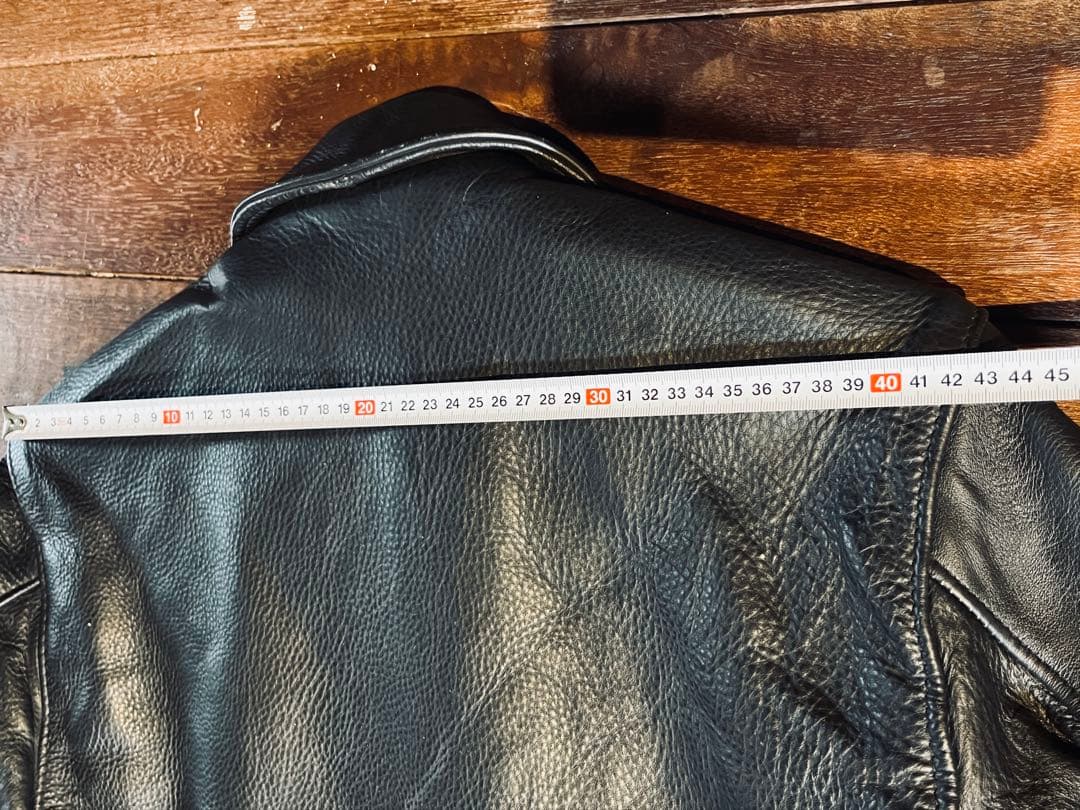 【希少34／極上USA製】Schott 681 Highwayman シングル