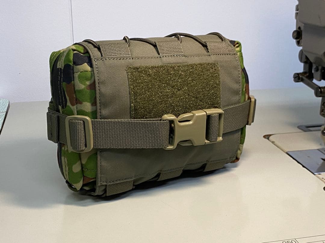 陸自救急品　ブローアウトキット　個人製作品　レンジャーグリーン