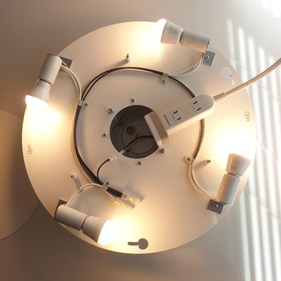 【A】ヤマギワ \"Baumn/バウム\" φ450mm シーリングライト 未使用