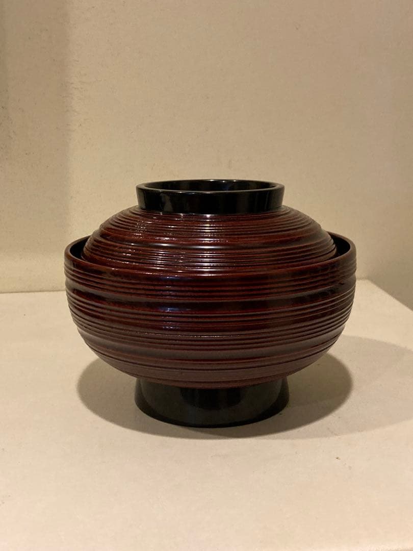 輪島塗　名店　大雅堂製　雑煮椀　大椀