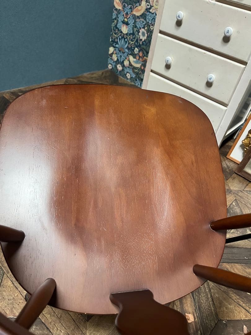 かめちゃん＊ダイニングチェア 回転椅子 ウィンザーチェア インテリア