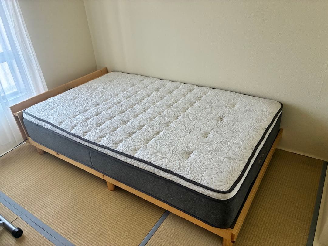 【喫煙&ペットなし・女性】Nuvola セミダブルスプリングマットレス 28cm