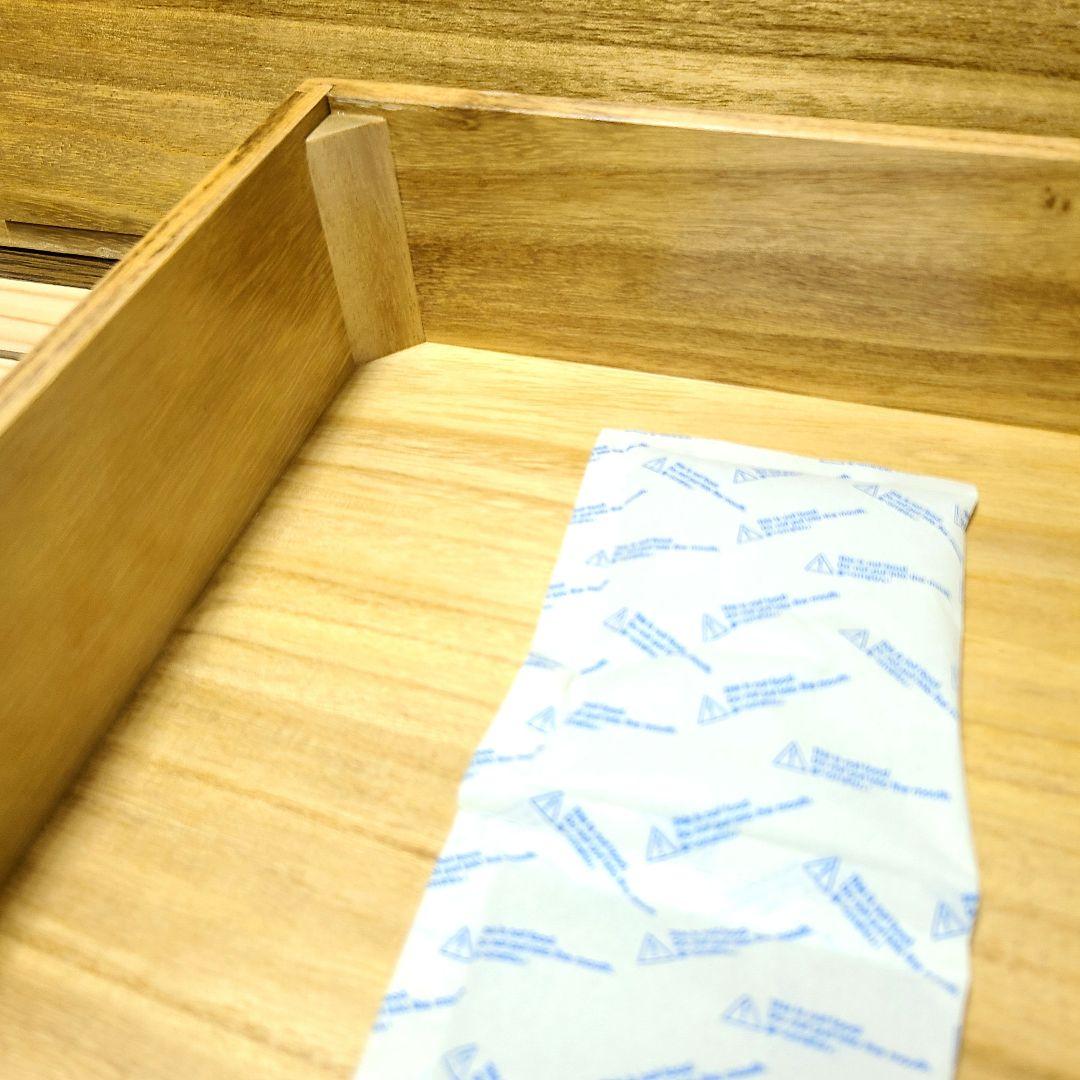 No2041【保冷剤付き】 寿司ネタケース、ネタ箱、目皿付き【手作り】