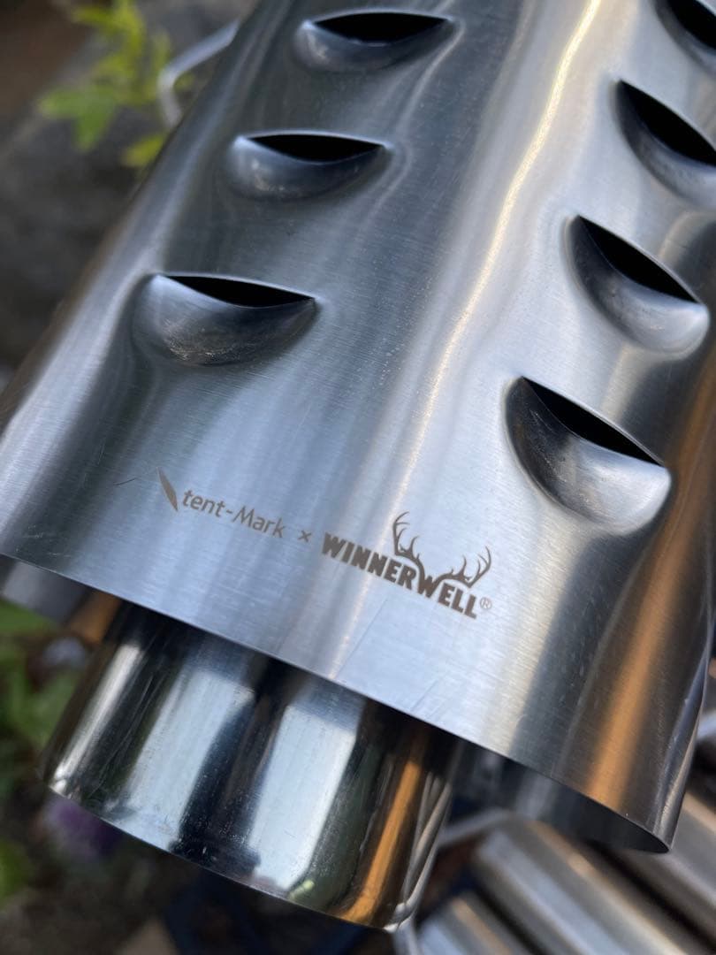 Tent-mark WINNERWELL 薪ストーブ 三重煙突 M 76mm