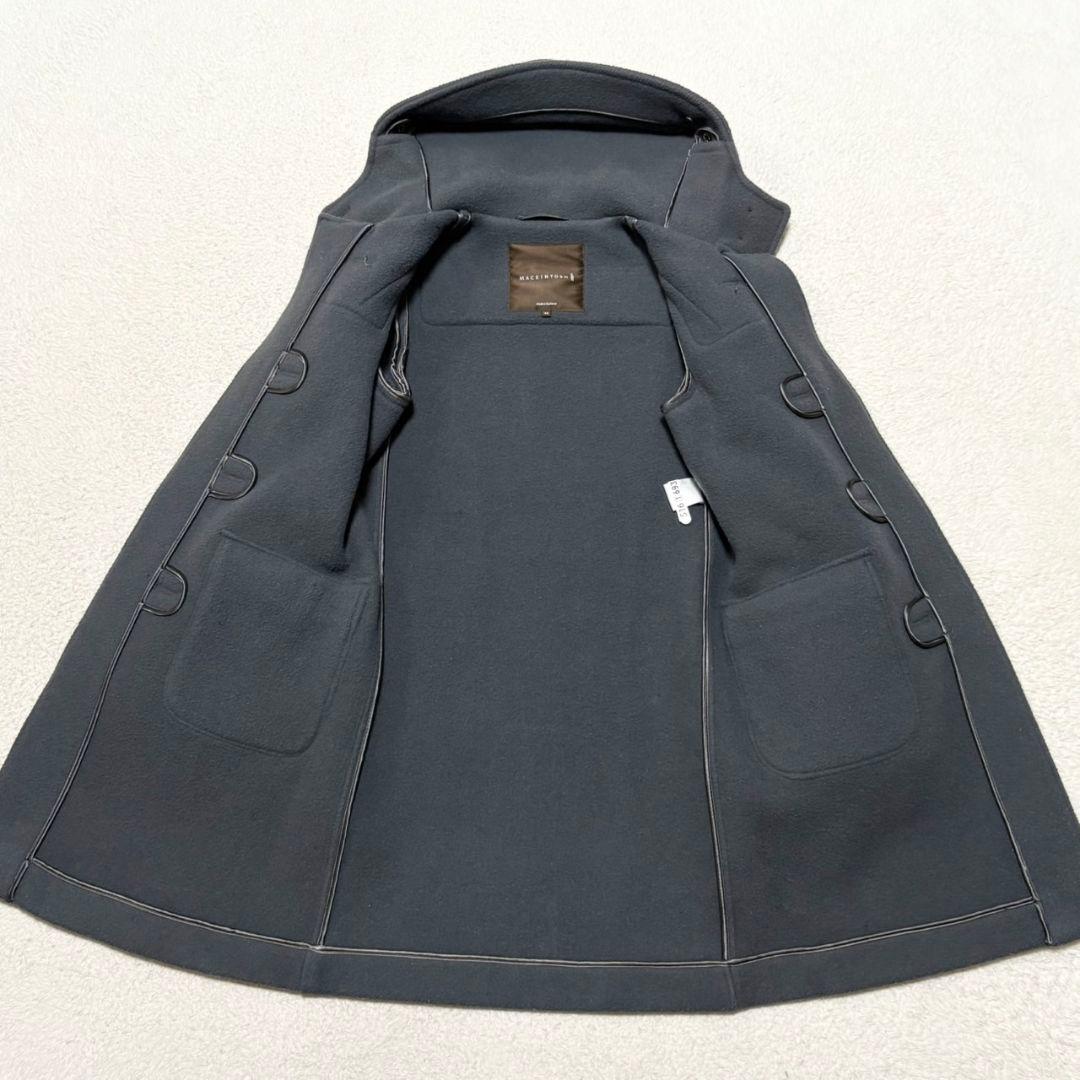 美品 マッキントッシュ ダッフルコート 英国製 グレー系