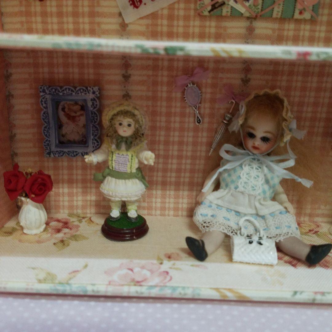 ビスクドールお飾りボックス オデットちゃん2点セット♥️