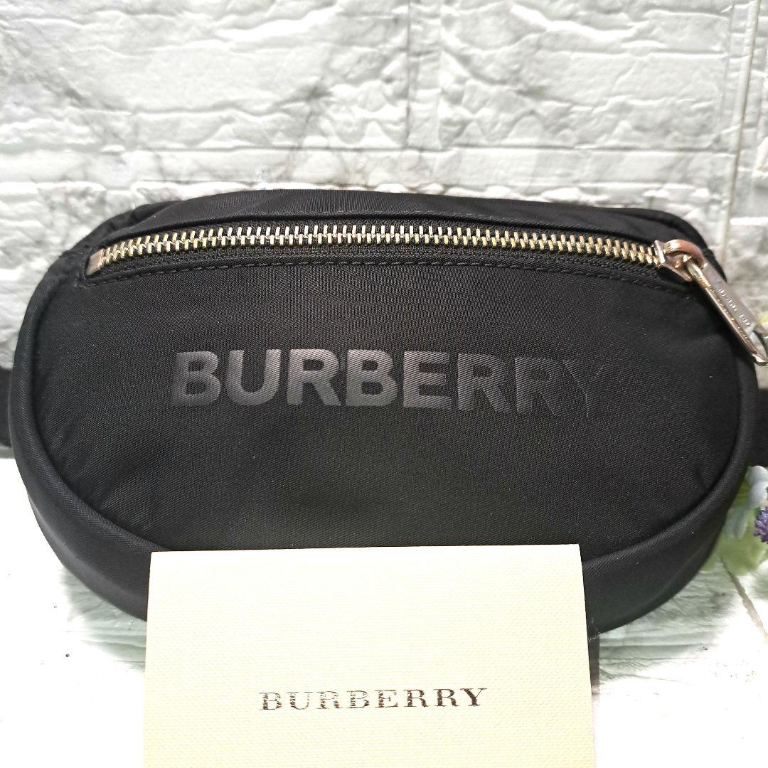✨️超美品✨️素敵✨️BURBERRY バーバリー　ボディバッグ　黒