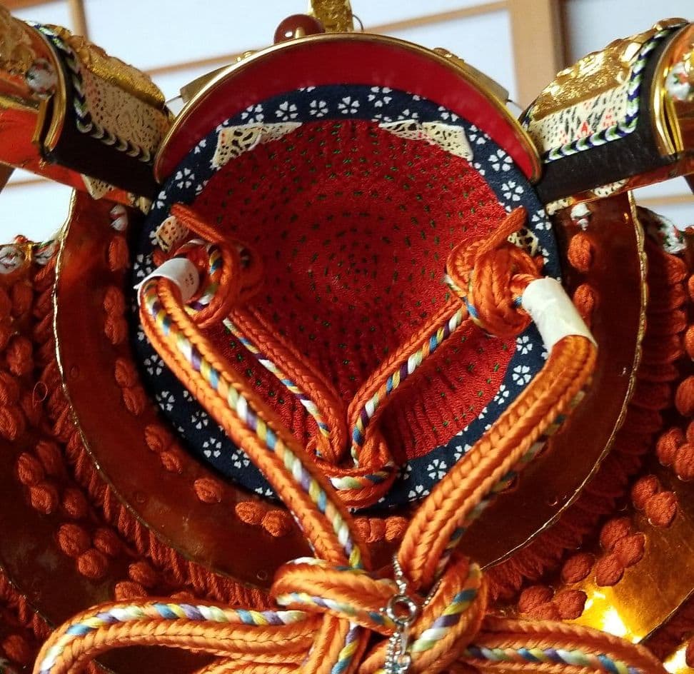 五月人形　平安武久作　15号鎧飾り