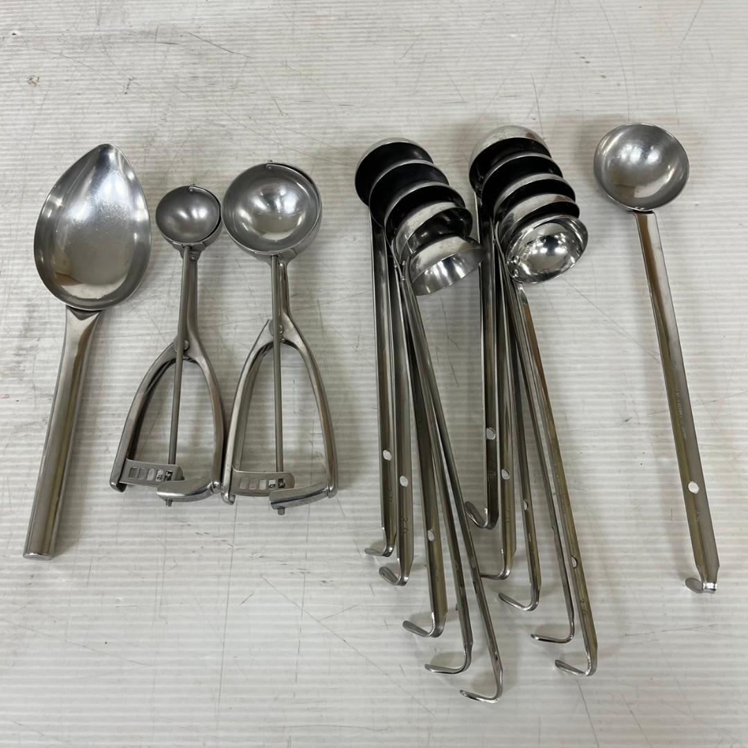 キッチン用品 14点セット ステンレス製 業務用 レードル など色々 N0623