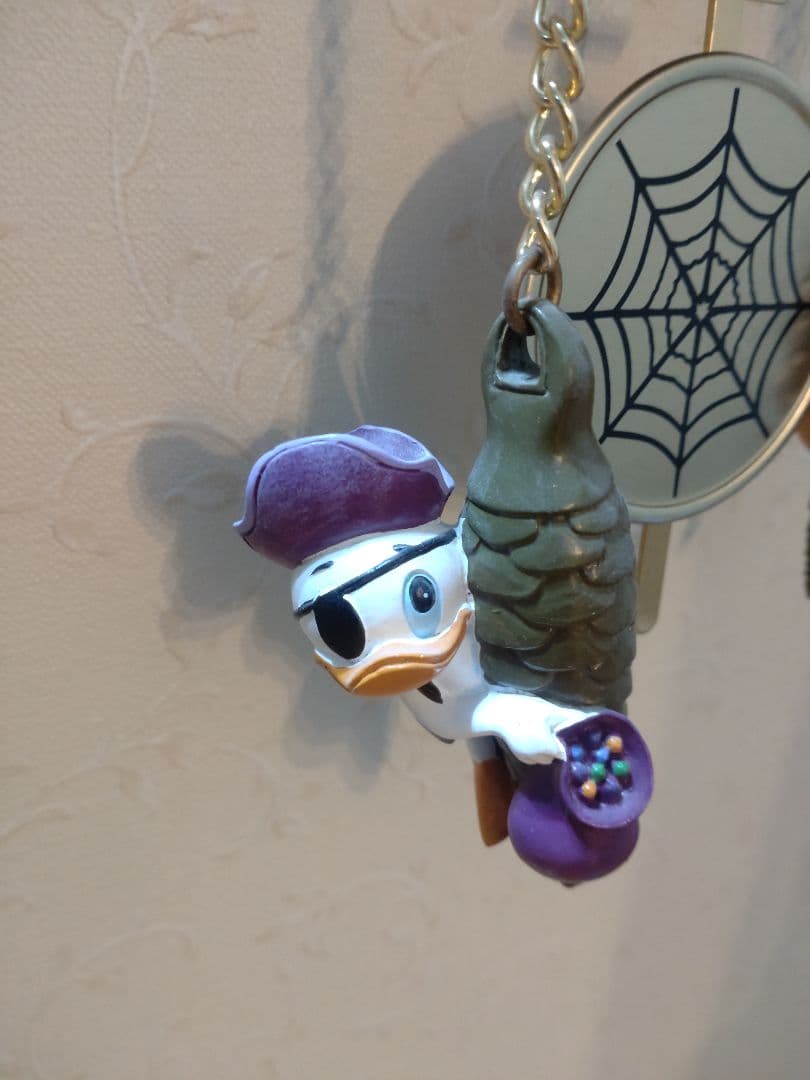 Disney　ミッキー 　ドナルド他ハロウィン掛時計