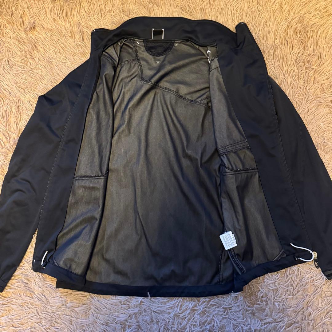 しんさん様　OAKLEY　ゴルフウェア上下　スカル　ロゴ　フルジップ　ブラック