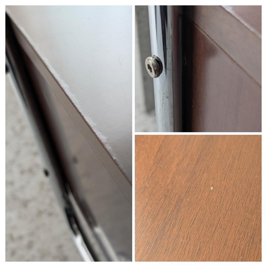 90s ビンテージ ガラストップ ワゴン キャスター ラック ミッドセンチュリー