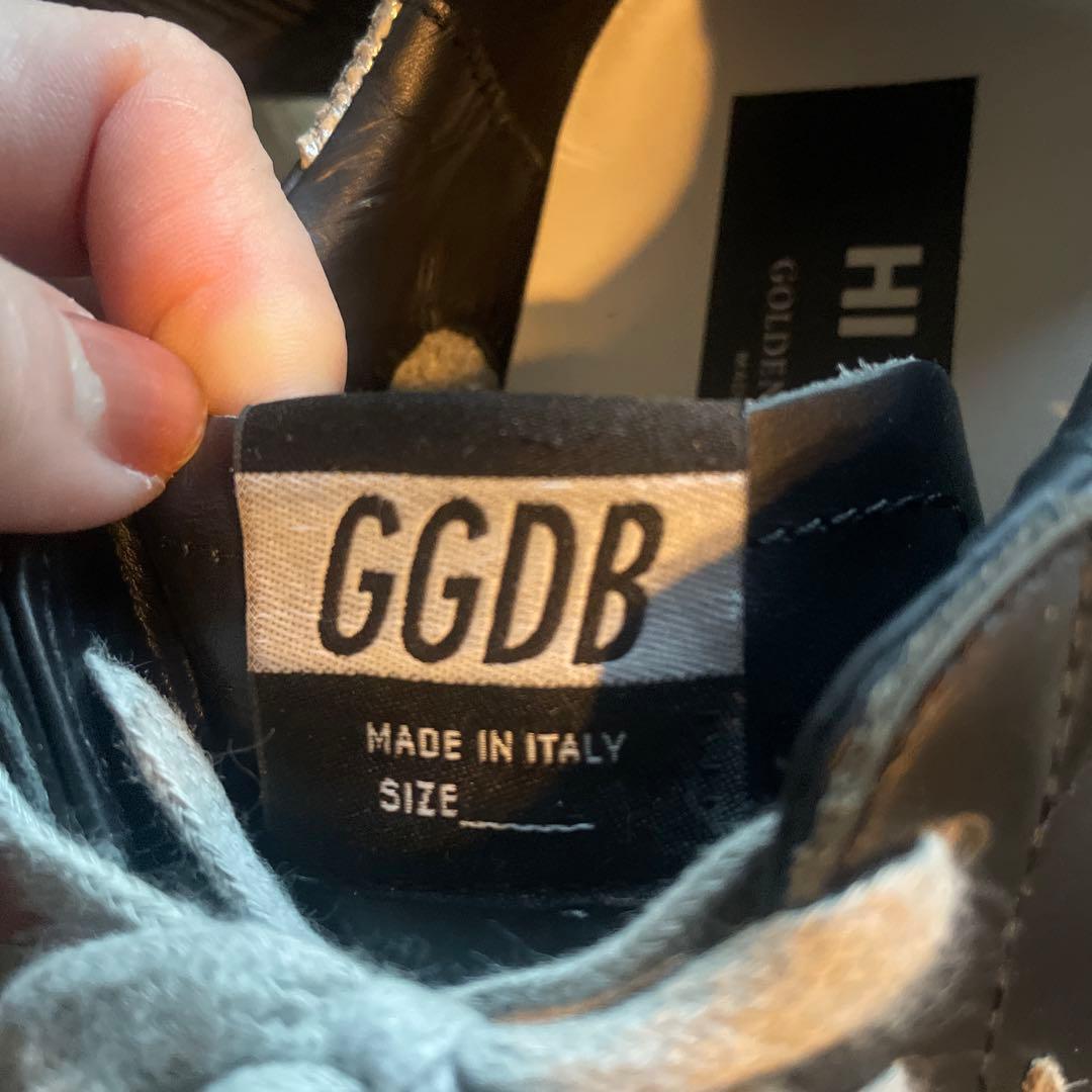 GOLDEN  ハイスター クラシック 38 ブラック　イタリア製