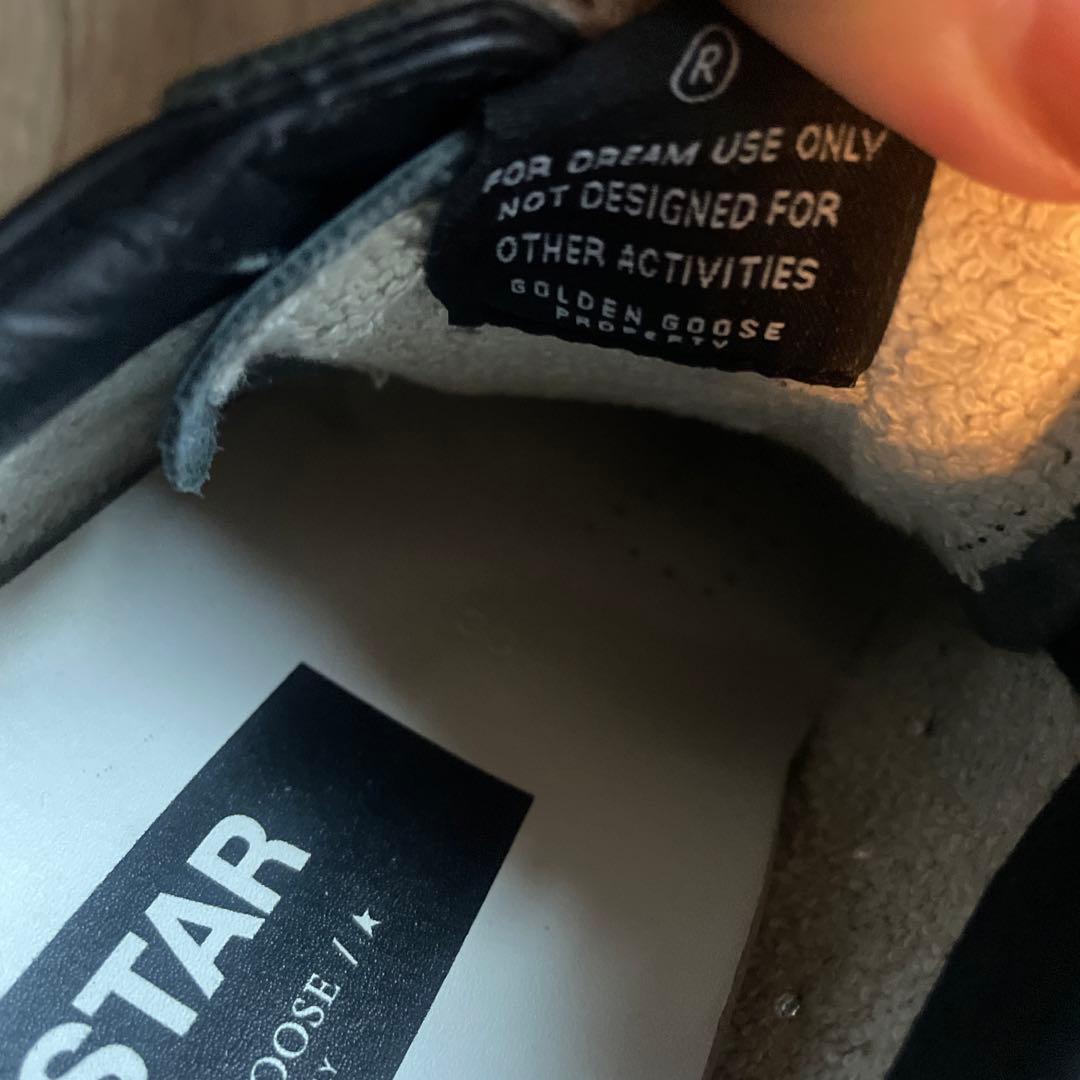 GOLDEN  ハイスター クラシック 38 ブラック　イタリア製