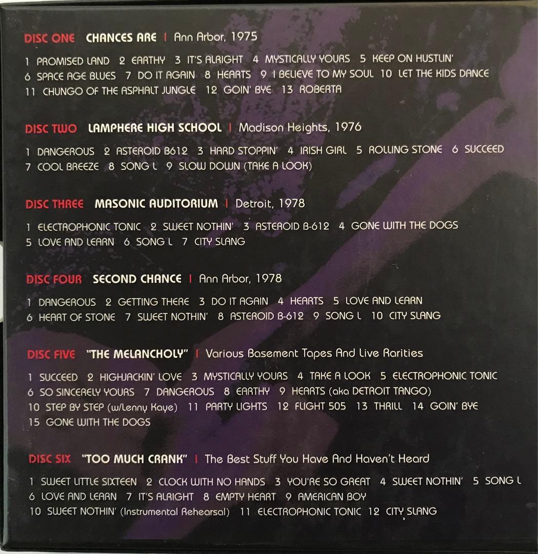 洋楽 Sonic's Rendezvous Band 6CD BOX