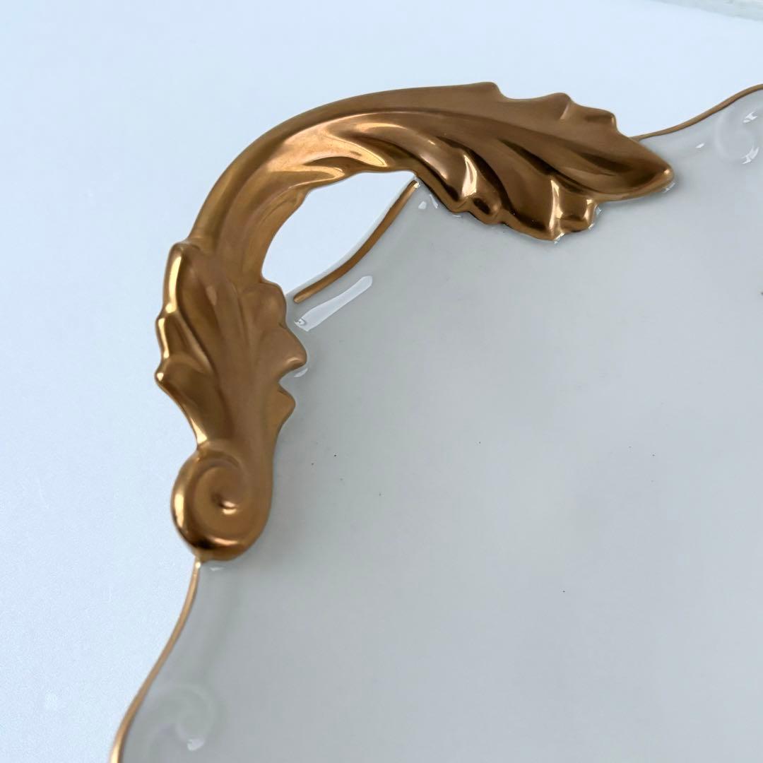 ノリタケ スタジオコレクション 取っ手付　オーバルボール　プレート　高級　盛り皿