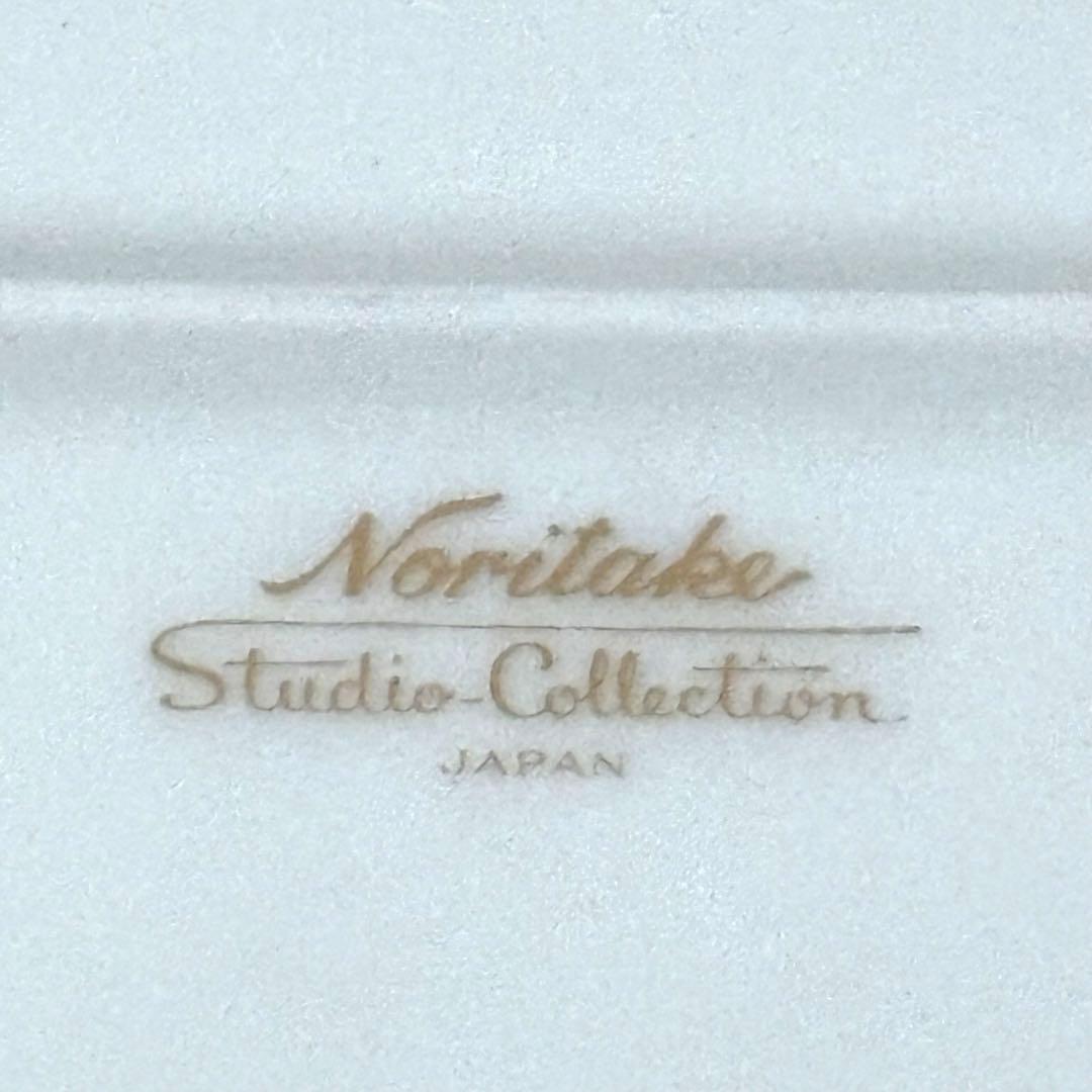 ノリタケ スタジオコレクション 取っ手付　オーバルボール　プレート　高級　盛り皿