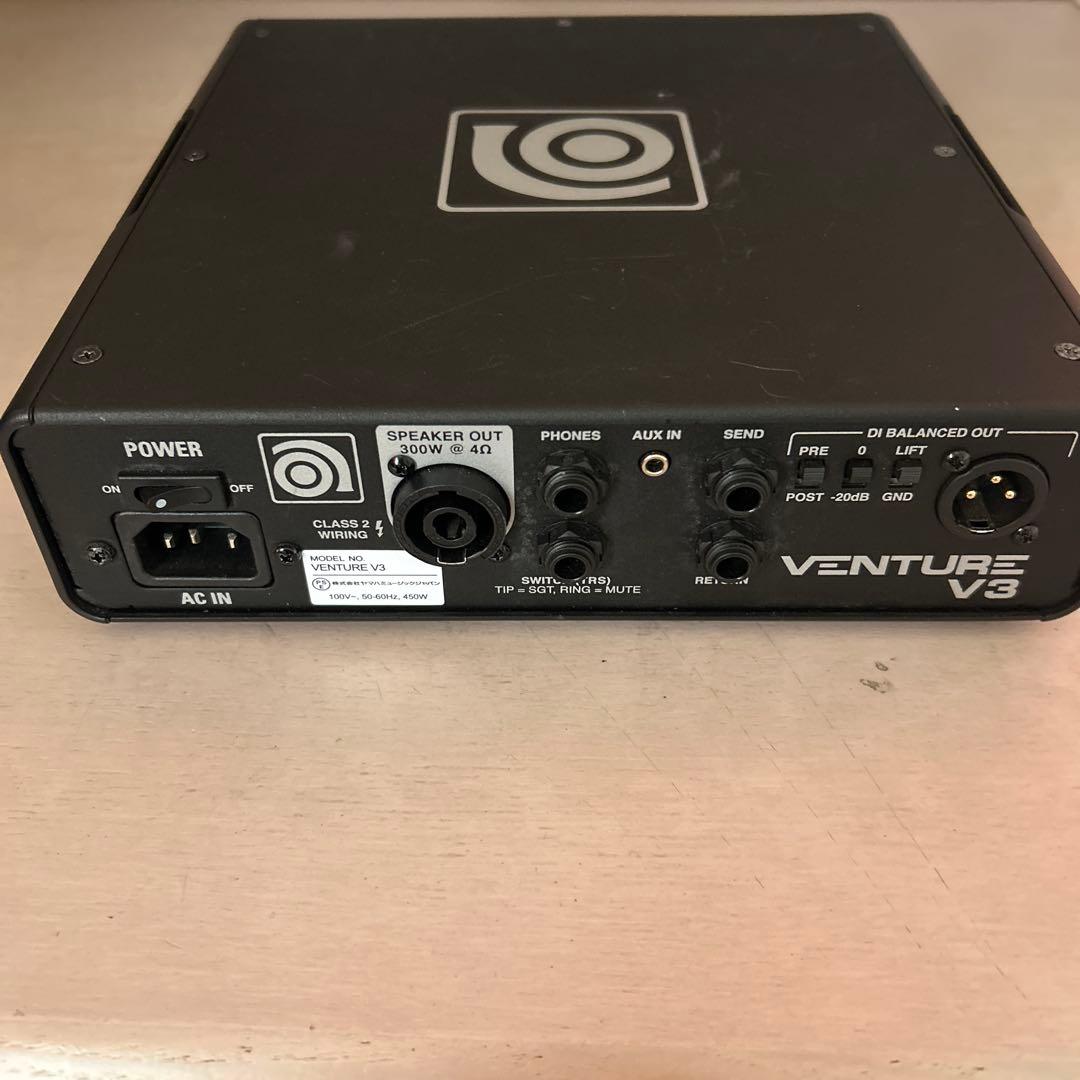 ベースヘッドアンプ amped venture v3