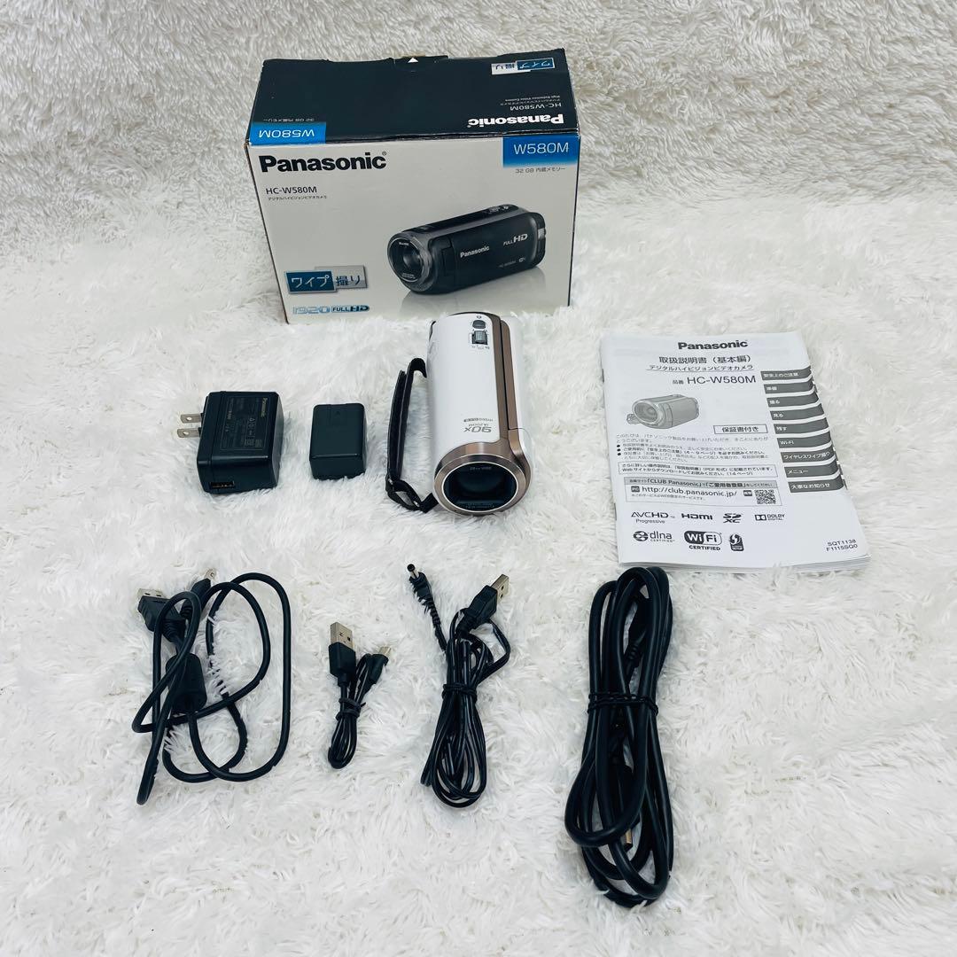 Panasonic デジタルハイビジョンビデオカメラHC-W580M 訳あり