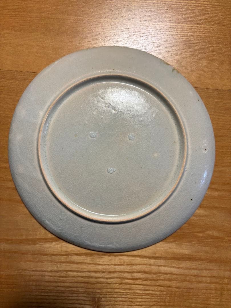 【最終価格】　丹波焼　市野吉記　コウホ窯　22㎝皿