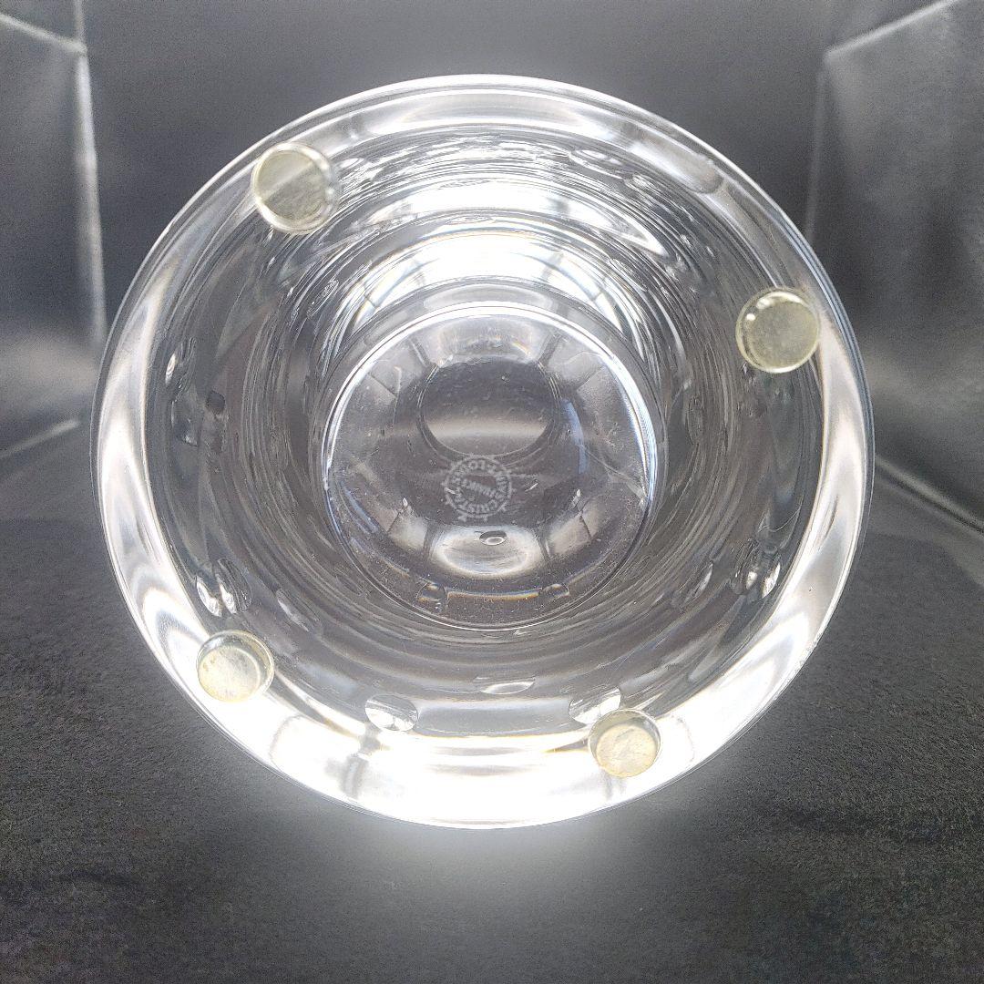 「サンルイ クリスタル 花瓶 バブル H25cm 正規品」