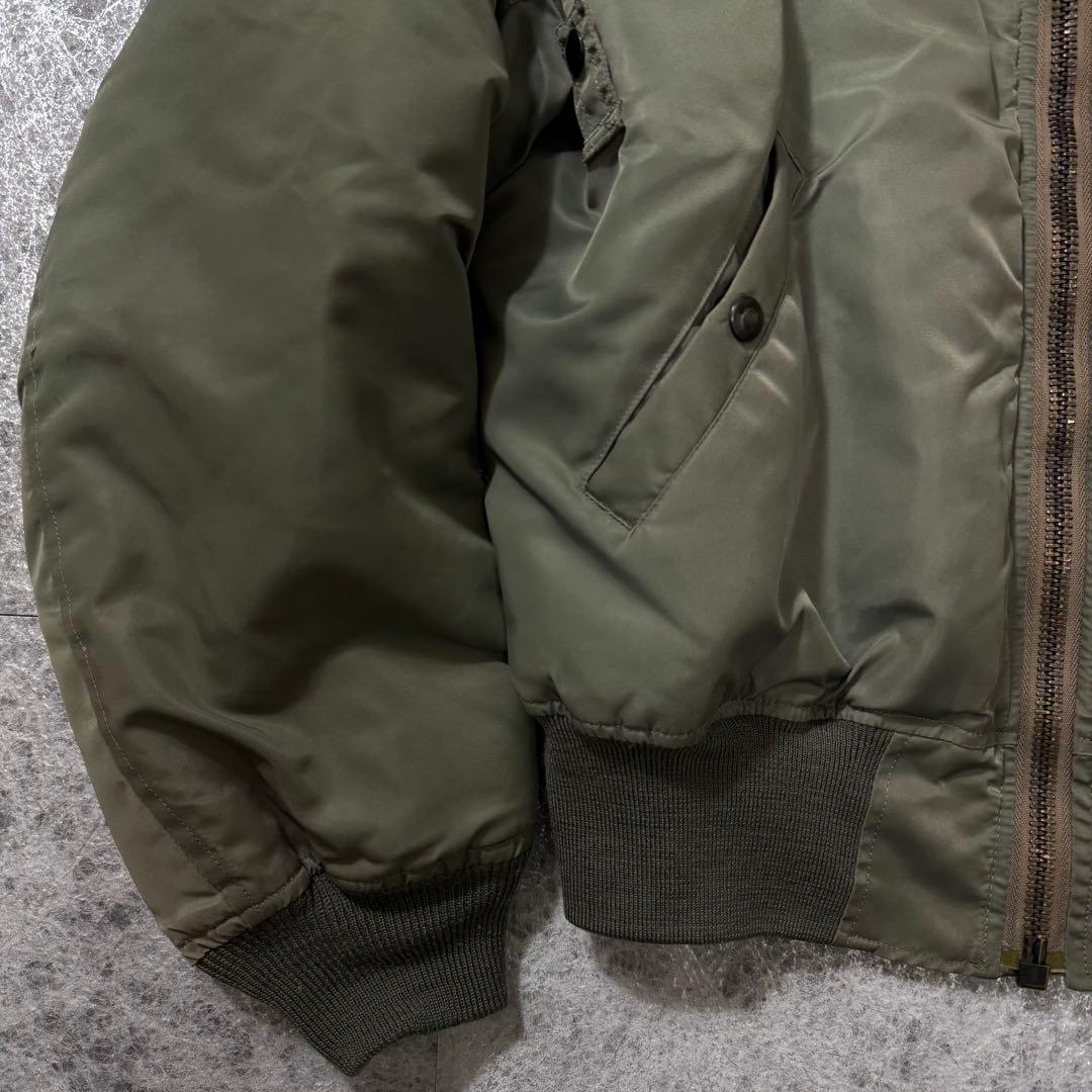 王道 バズリクソンズ MA-1 フライトジャケット M品番 グリーン M