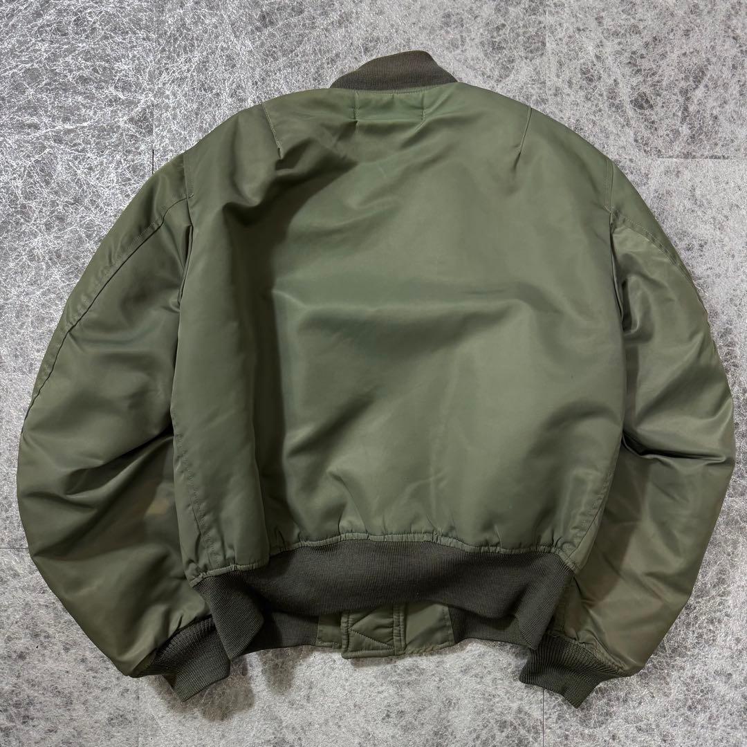王道 バズリクソンズ MA-1 フライトジャケット M品番 グリーン M