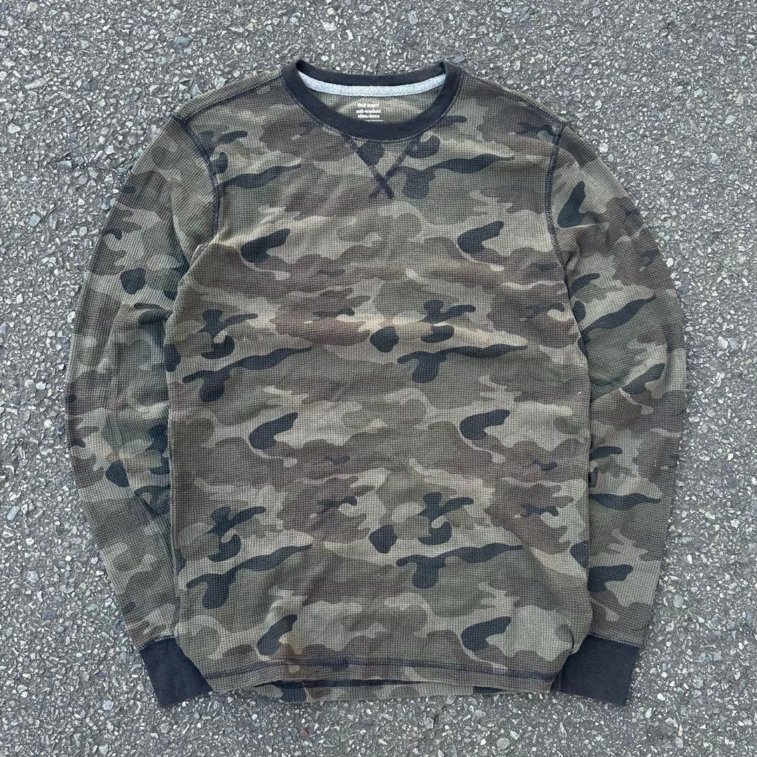 old navy カモ柄 サーマル 短丈 迷彩 archive