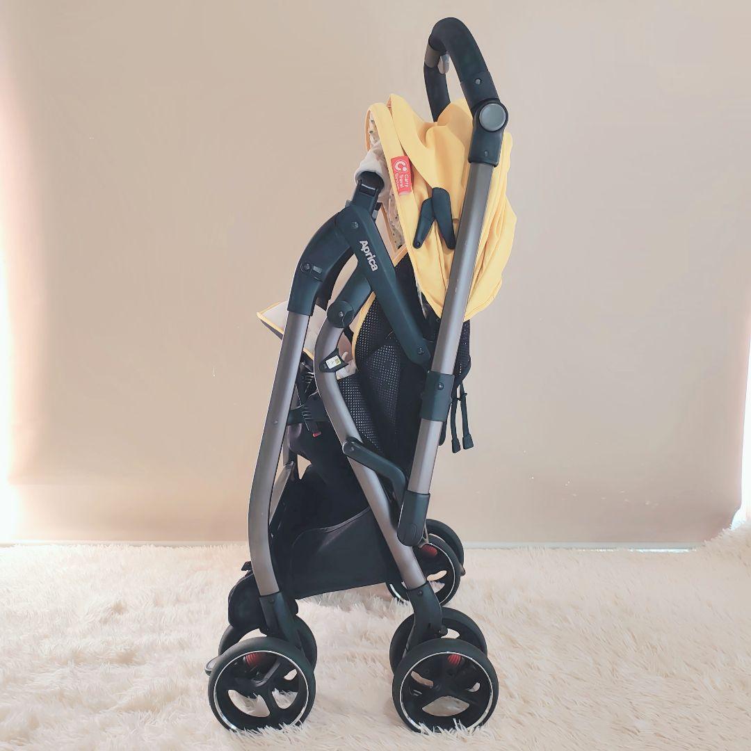 Aprica アップリカ optia オプティア AB イエロー ベビーカー
