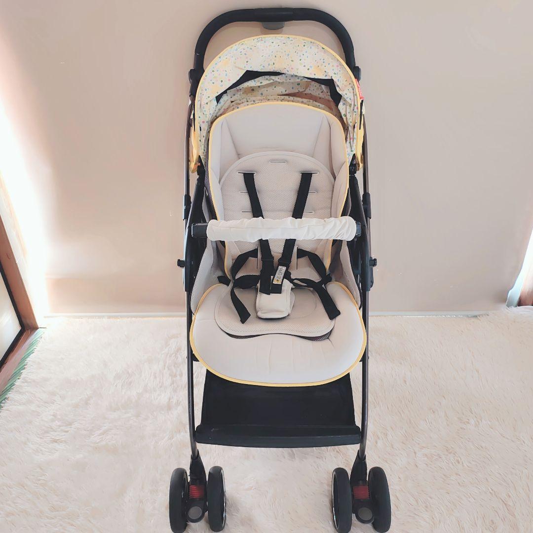 Aprica アップリカ optia オプティア AB イエロー ベビーカー