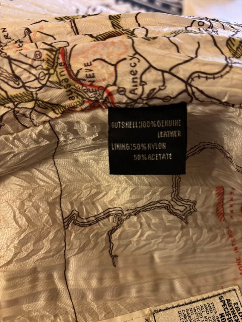 AVIREX A-2フライトジャケット