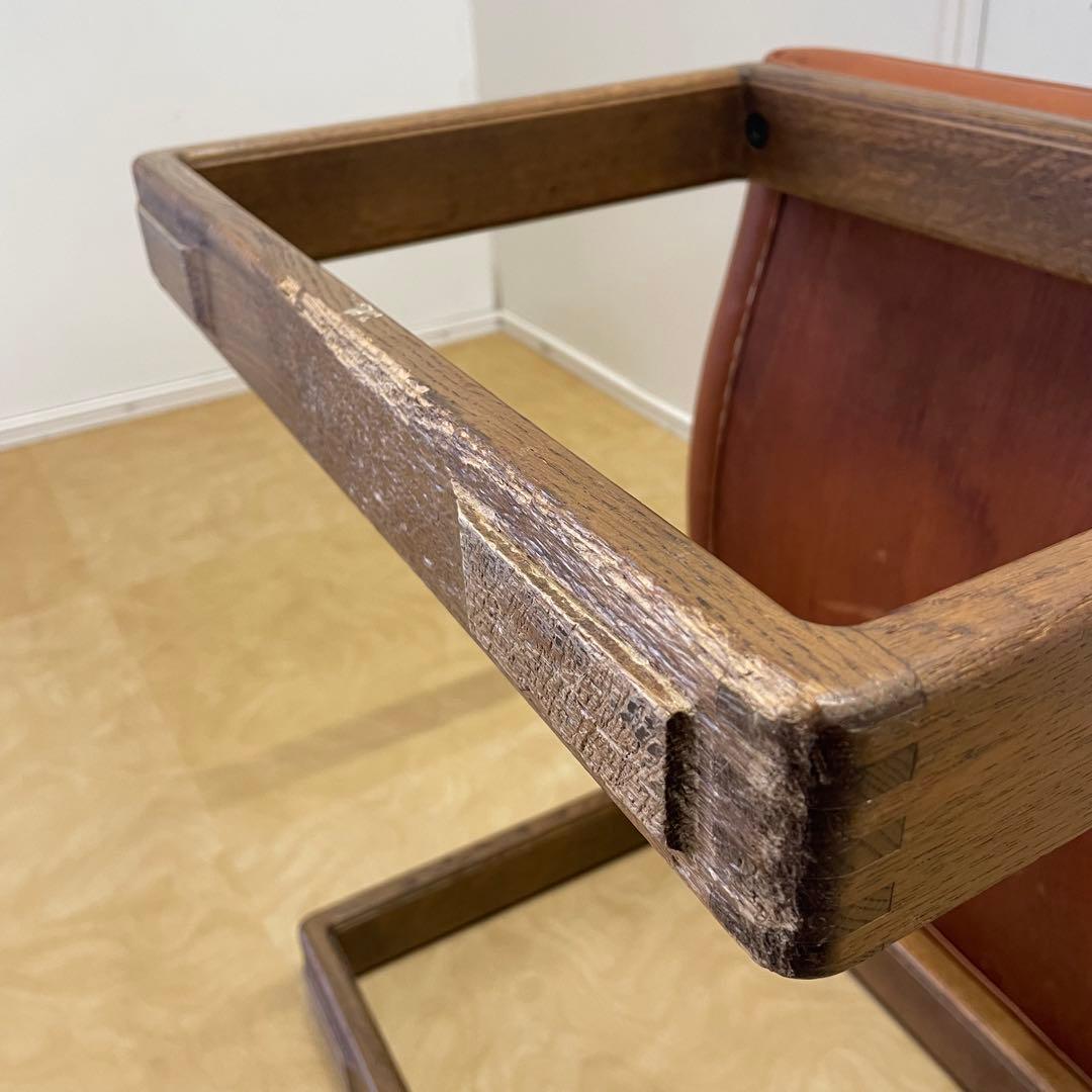 カンディハウス ボルス④ 本革チェア レザー椅子 ソファ 旭川家具 北欧スタイル