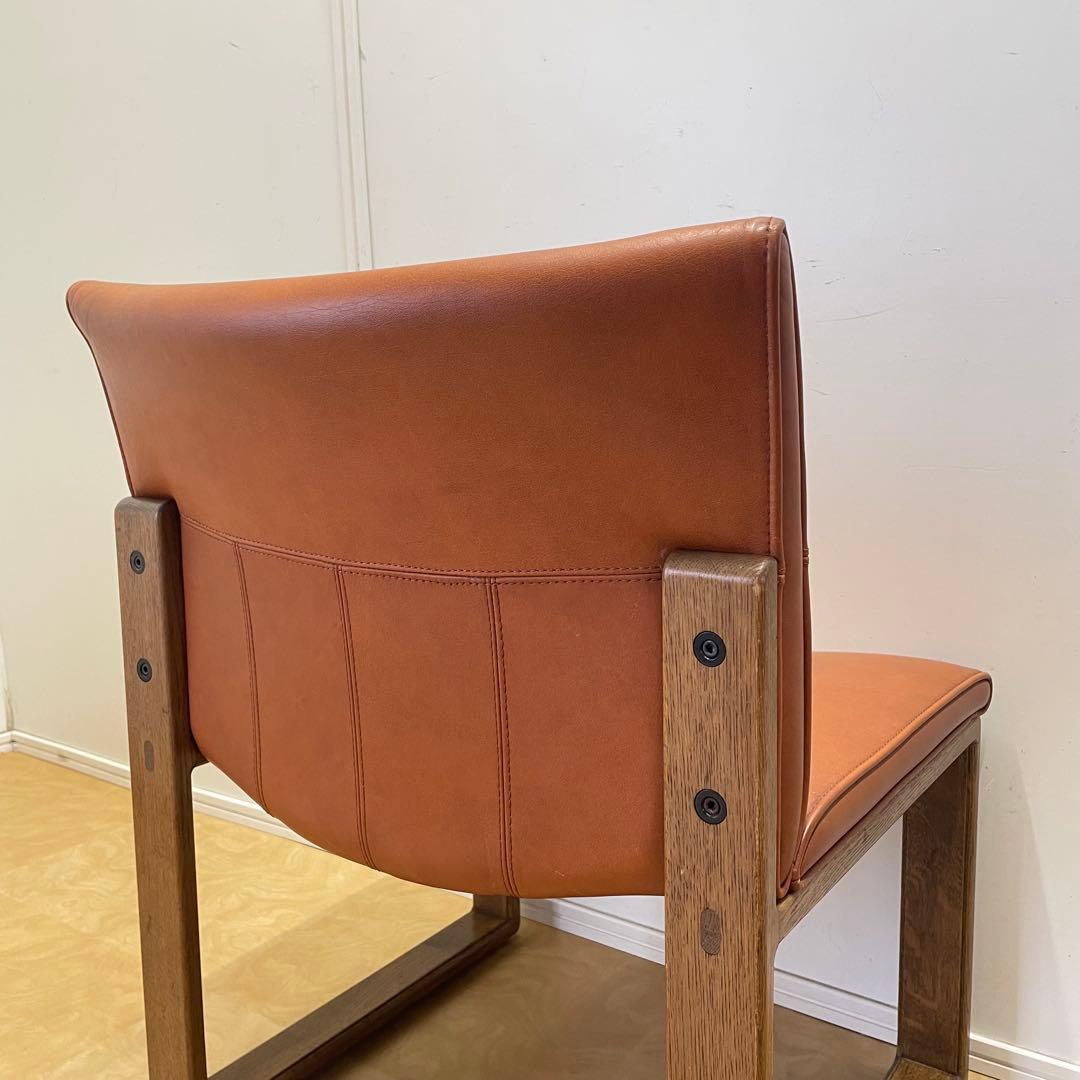 カンディハウス ボルス④ 本革チェア レザー椅子 ソファ 旭川家具 北欧スタイル