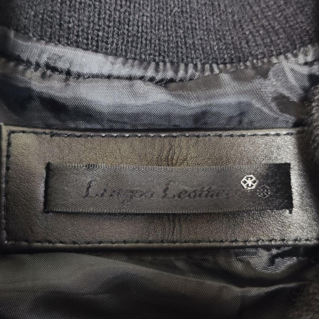 リューグーレザーズ WING-NECK ハイ シングルライダース ボアインナー付