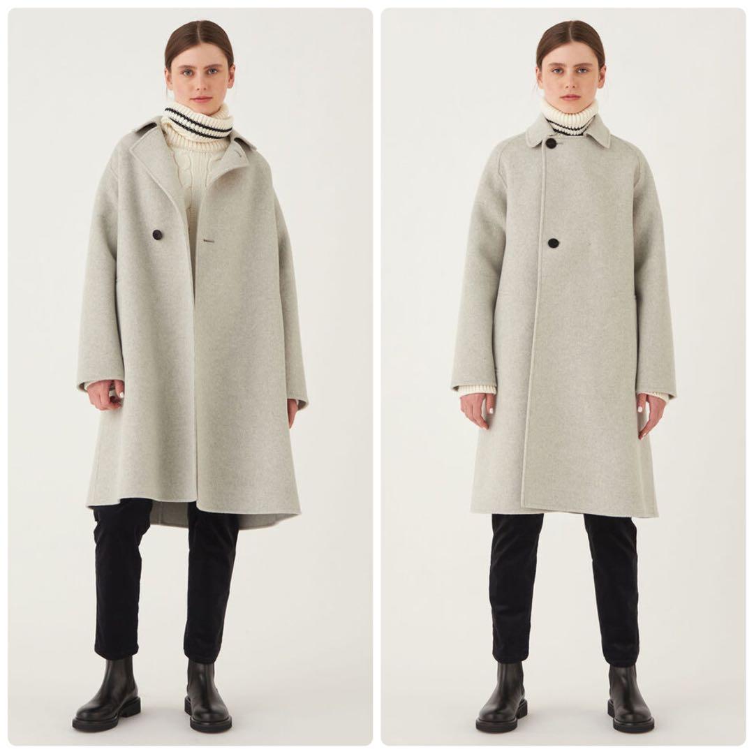 極美品✨️23AW　ギャルリーヴィー　モンゴル産カシミア　ダブルフェイスコート