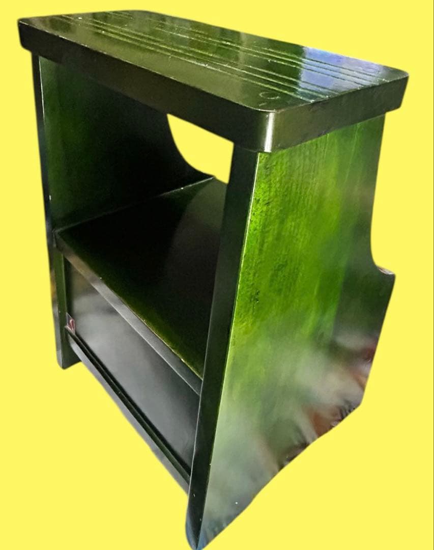 ヴィンテージキツツキマーク 踏み台 飛騨の家具 初代キツツキ 希少 昭和