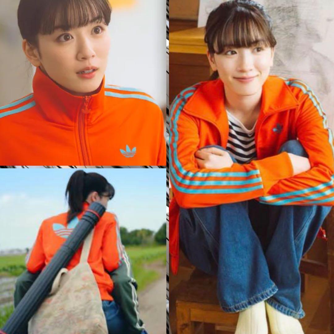 アディダス 映画 『かくかくしかじか』　永野芽郁着用　トラックジャケット M