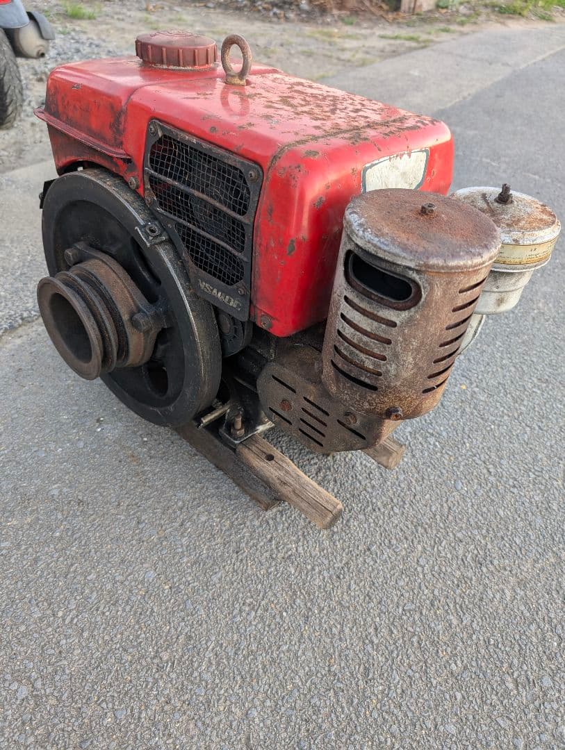 ☆ヤンマー☆ディーゼルエンジン☆NSA40C☆4馬力☆実動品