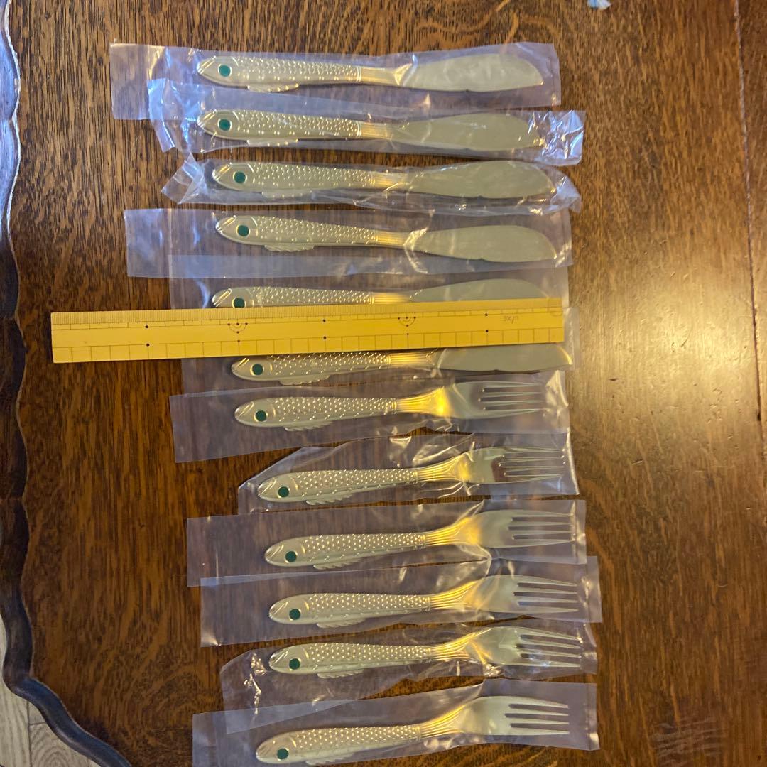 山﨑金属工業　YMCO ❣️ノーベル賞授賞式カトラリー❣️6ペア12本セット