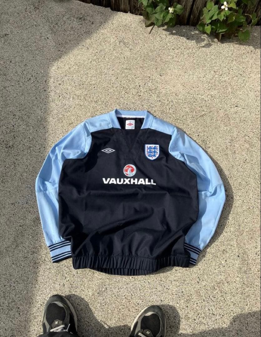 【希少デットストック】UMBRO×イングランド代表/ピステ/ドリルトップ/XL